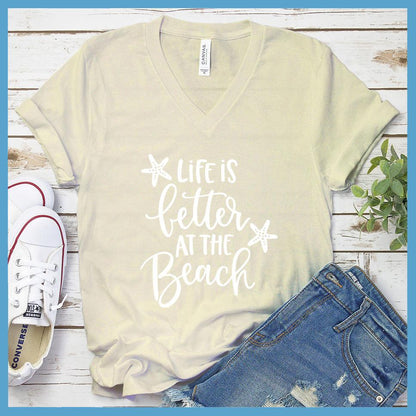Life Is Better At The Beach V-neck